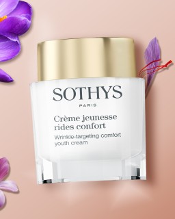Crema antirughe comfort Sothys per pelle del viso secca