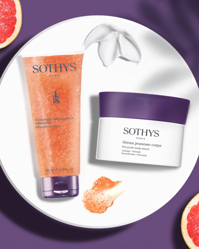 Cofanetto corpo con gommage esfoliante e siero rassodante silhouette